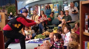 Professional Storyteller Lily Hope at the Juneau Public Library, Alaska