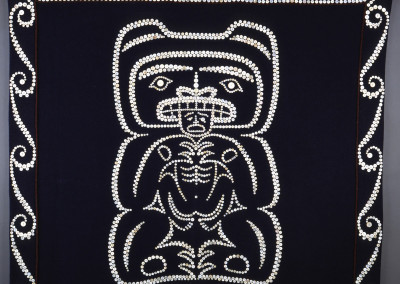 "Thomas Schulz Bear" Button blanket robe, Private Collection, Seattle©2005 Clarissa Rizal